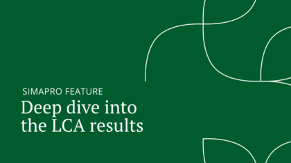 This video explains how to deep dive into your LCA results in SimaPro