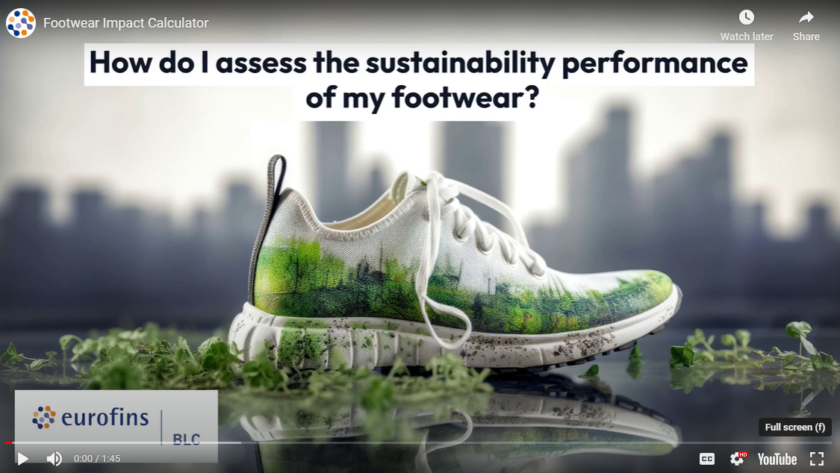 Taking the next step in sustainable footwear - SimaPro